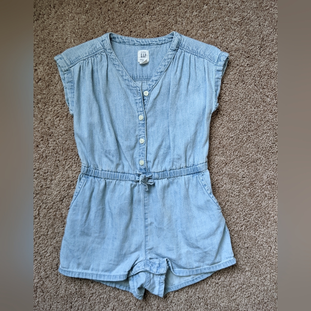 GAP Chambray Toddler Romper